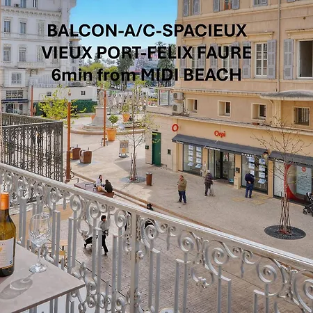 Апартаменты 2 Balcon, Felix Faure-coeur De A2b022